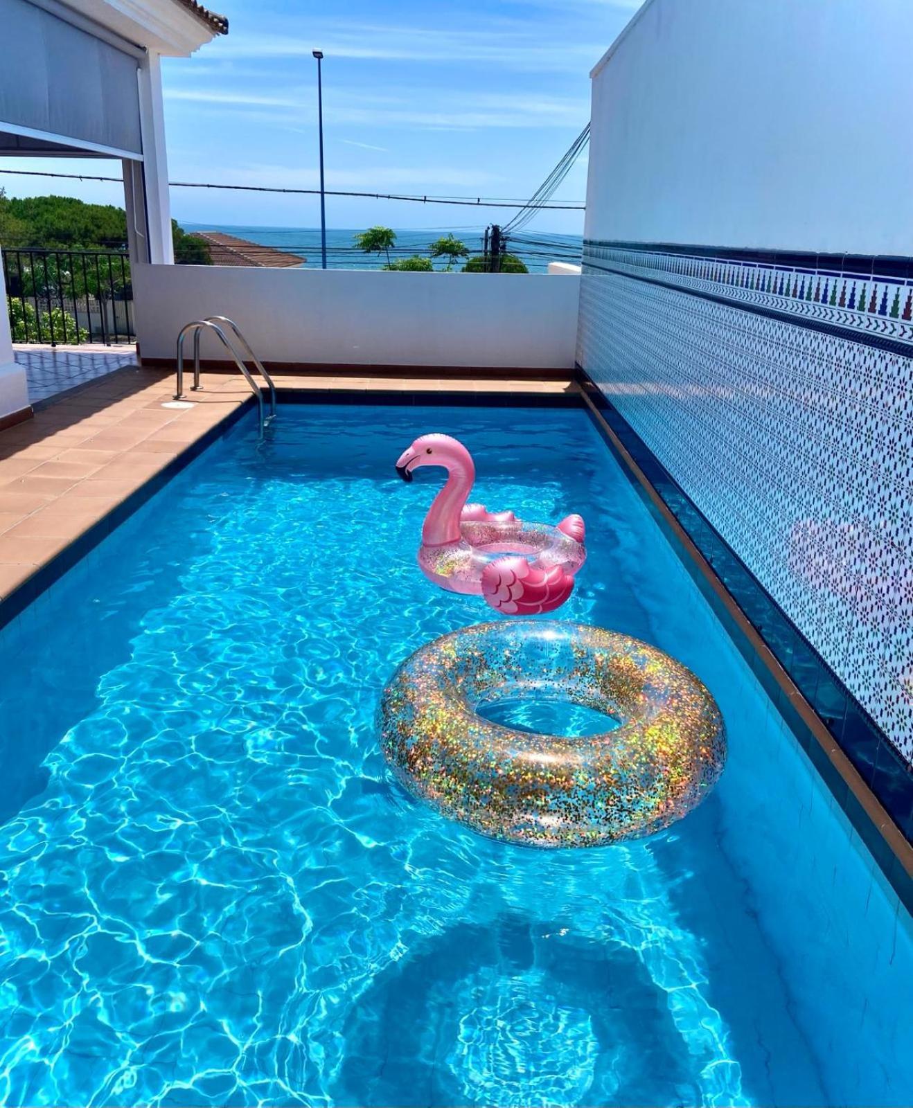 Chalet Playa Mazagón Esterno foto
